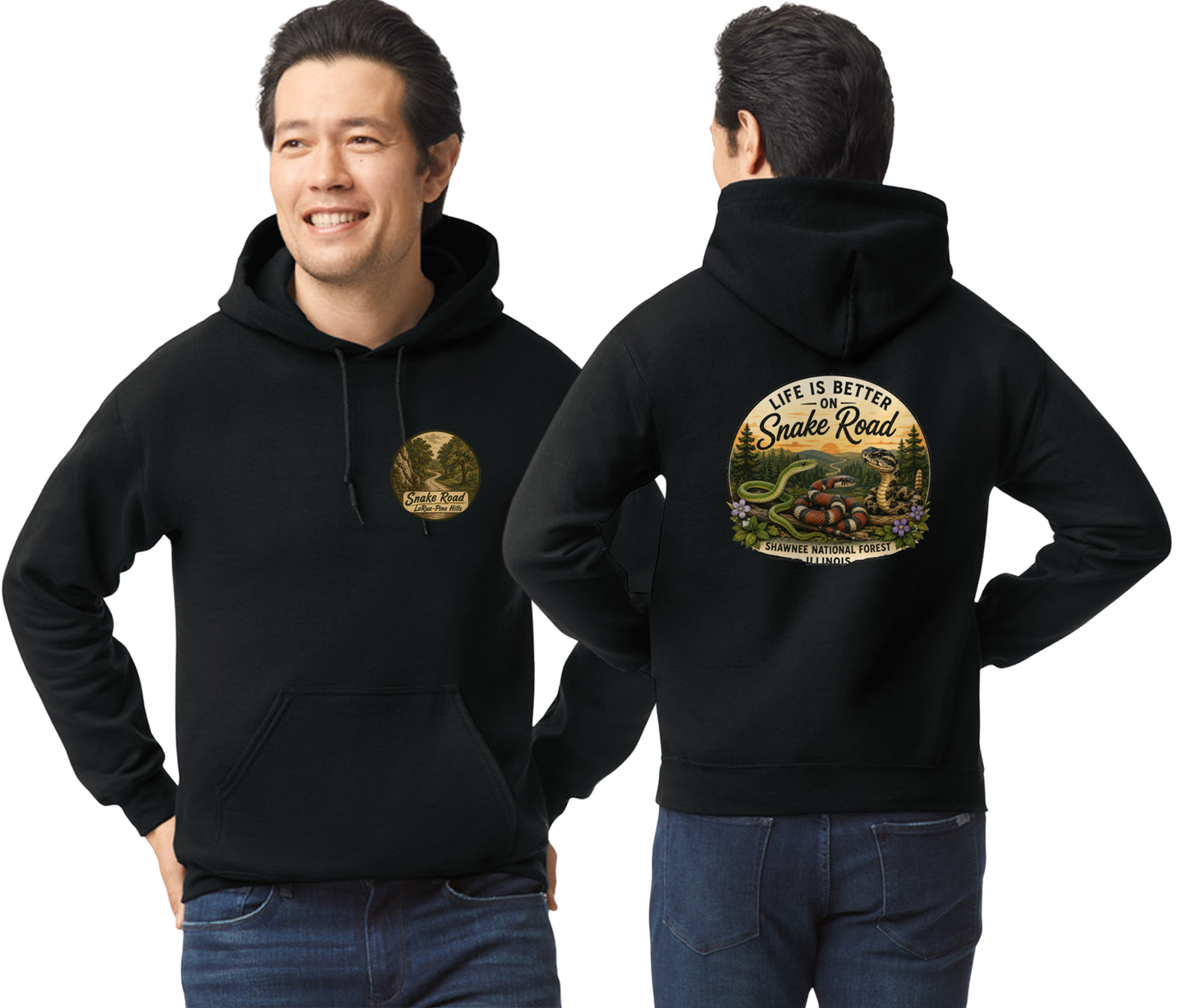Life is Better at Snake Road Hoodie