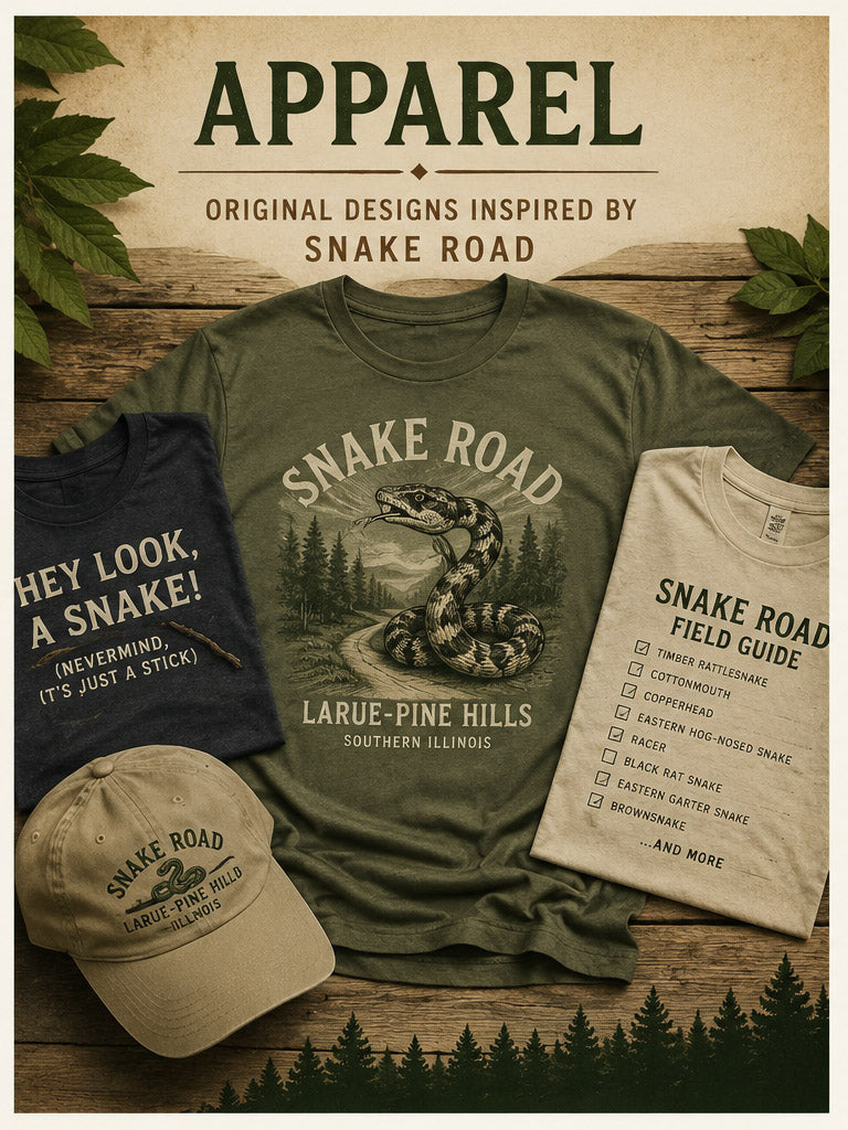 Snake Road Apparel | Wildlife Shirts, Hoodies & Hats