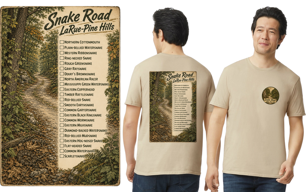 Snake Road Field Guide T-Shirt