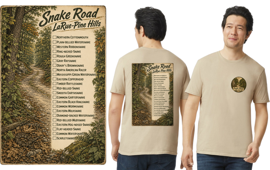 Snake Road Field Guide T-Shirt
