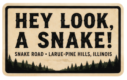 Hey Look, A Snake Decal