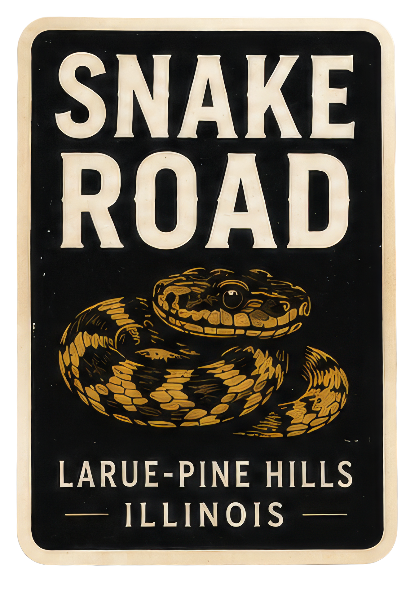Snake Road Larue-Pine Hills Sticker