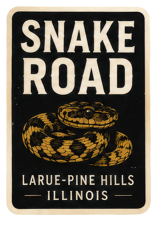 Snake Road Larue-Pine Hills Sticker