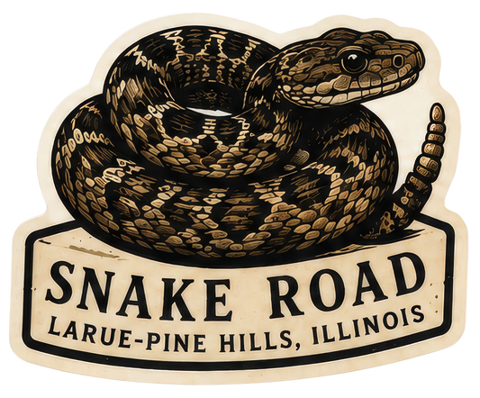 Snake Road Sticker Version 1